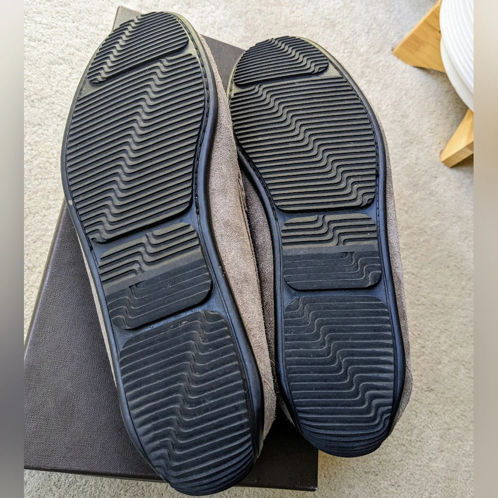 BNIB A.TestoniMen's Suede Moc Toe Drivers - size 10